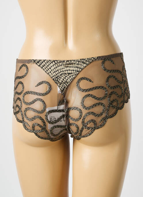 Shorty ușoară și transparentă verde LOUISA BRACQ femme