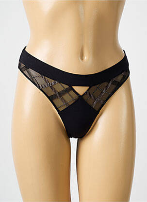 Chilot elasticitate negru LOUISA BRACQ femeie