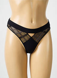 Chilot elasticitate negru LOUISA BRACQ femme