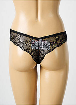 Tanga elasticitate negru LINGERIE STORY femeie