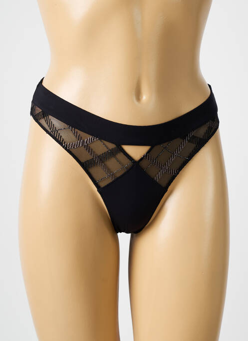 Chilot elasticitate negru LOUISA BRACQ femme