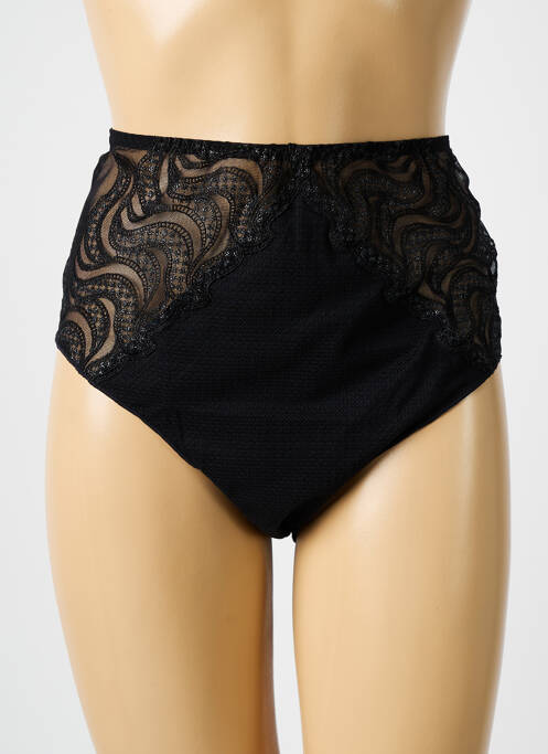 Chilot cu talie înaltă negru LOUISA BRACQ femeie