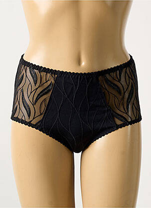 Chilot cu talie înaltă negru LOUISA BRACQ femeie