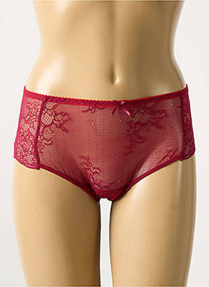 Shorty broderie roșu LINGERIE STORY femeie