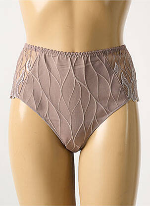 Chilot cu talie înaltă bej LOUISA BRACQ femeie