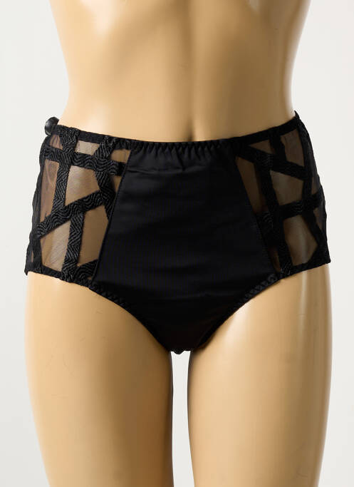 Chilot cu talie înaltă negru LOUISA BRACQ femeie