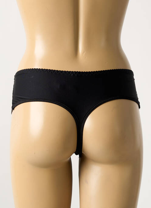 Tanga negru LINGERIE STORY femeie