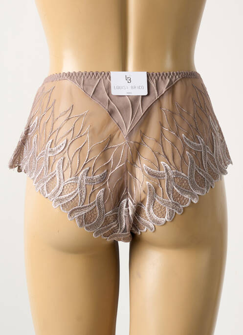 Chilot cu talie înaltă bej LOUISA BRACQ femme