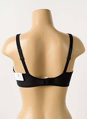 Sutien efect material satinat sutien cupe întregi cu decolteu înalt negru LOUISA BRACQ femeie