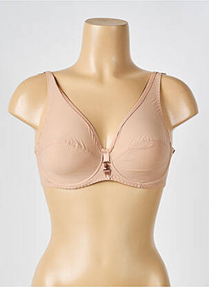 Sutien efect material satinat sutien cupe întregi cu decolteu înalt piele LOUISA BRACQ femeie