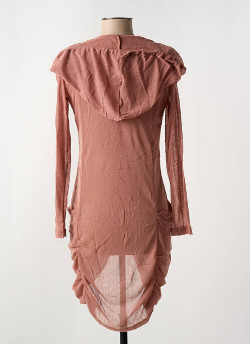 Vestă cu mâneci lungi maro ARELINE femeie