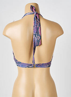 Sutien de costum de baie elasticitate sutien cu susținere înaltă și burete detașabil violet BIKINIS STORY femeie