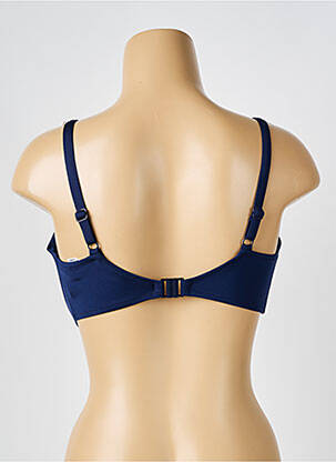 Sutien de costum de baie elasticitate sutien cupe întregi cu decolteu înalt albastru FANTASIE femeie