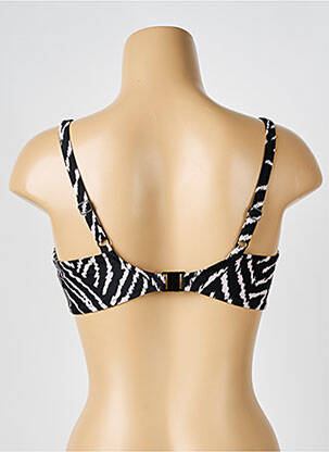 Sutien de costum de baie elasticitate sutien cupe întregi cu decolteu înalt negru FANTASIE femeie