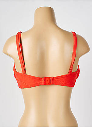 Sutien de costum de baie elasticitate top triunghiuri portocalie FANTASIE femeie