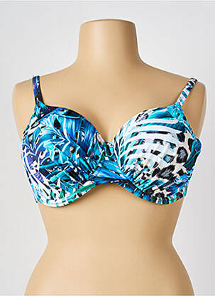 Sutien de costum de baie albastru FANTASIE femeie