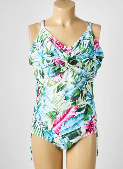 Costum de baie dintr-o singură piesă alb FANTASIE femeie