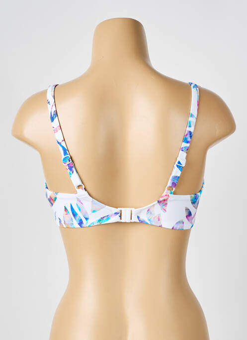 Sutien de costum de baie elasticitate sutien balconet cu decolteu înalt alb FANTASIE femme