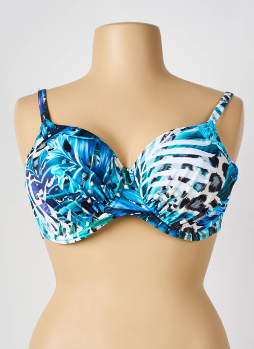 Sutien de costum de baie albastru FANTASIE femeie