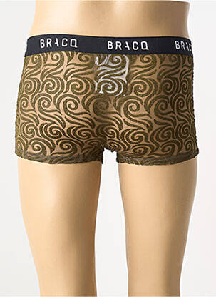 Boxer elasticitate verde LOUISA BRACQ bărbat