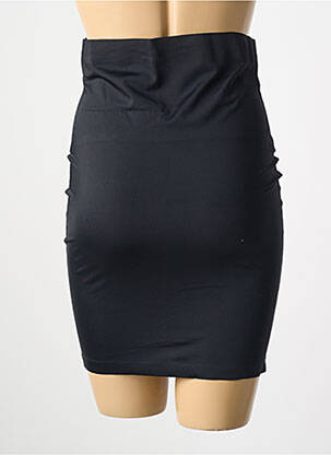 Jupon/fond de rochie efect material satinat negru JULIMEX femeie