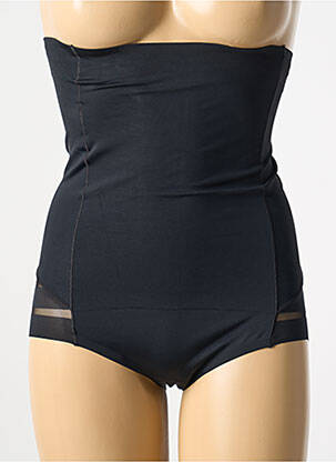 Chilot modelator efect material satinat negru JULIMEX femeie
