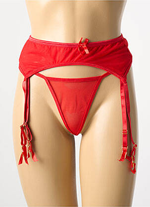 Corset/Jartieră roșu LINGERIE STORY femeie