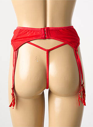 Corset/jartieră bretele elastice reglabile roșu LINGERIE STORY femeie