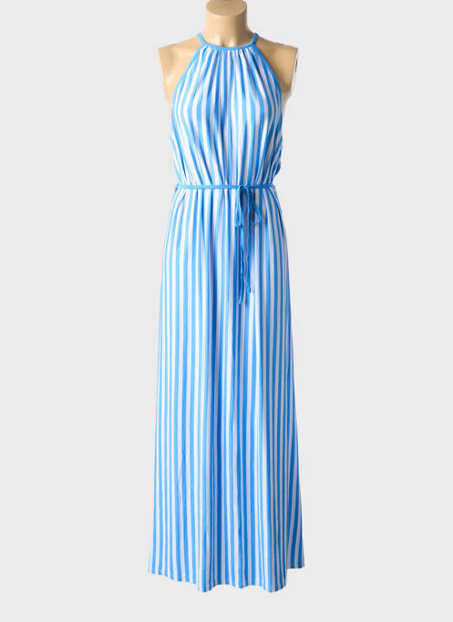 Rochie lungă albastru FREYA femeie