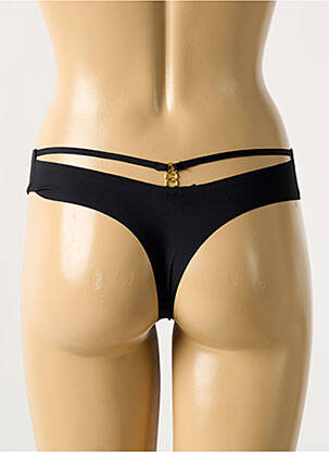 Tanga elasticitate negru LINGERIE STORY femeie