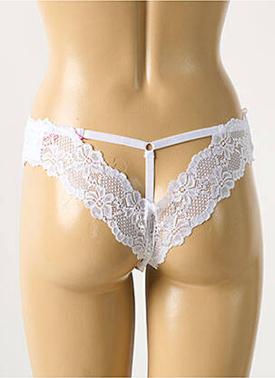 Tanga elasticitate alb LINGERIE STORY femeie