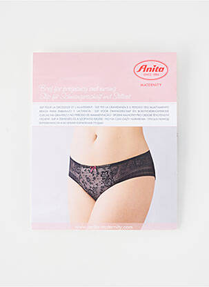 Chilot elasticitate negru ANITA femeie