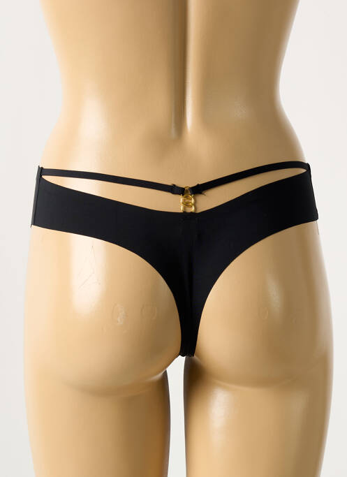 Tanga negru LINGERIE STORY femeie