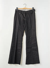 Pantalon evazat talie joasă talie joasă negru LES P'TITES BOMBES femeie