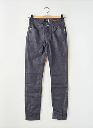 Blugi skinny elasticitate talie joasă albastru SCHOOL RAG femeie