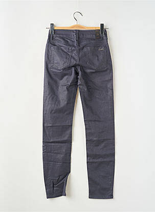 Blugi skinny elasticitate talie joasă albastru SCHOOL RAG femeie