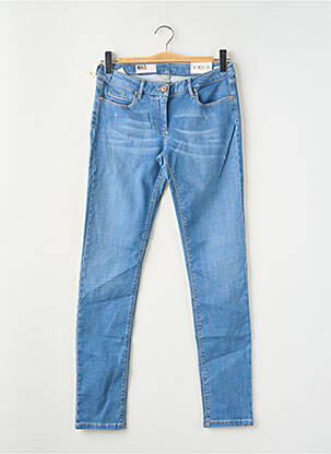 Blugi cu croială slim albastru WAS femeie