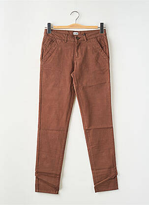 Pantalon chino maro REIKO femeie