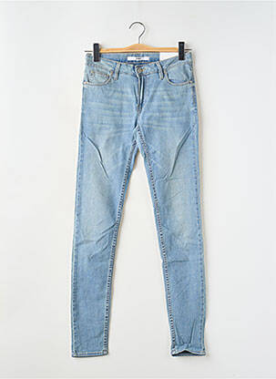 Blugi cu croială slim albastru REIKO femeie