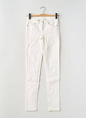 Pantalon slim bej LES P'TITES BOMBES femeie