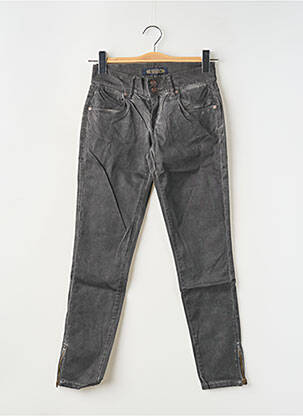 Pantalon slim talie joasă talie joasă gri FIVE PM femeie