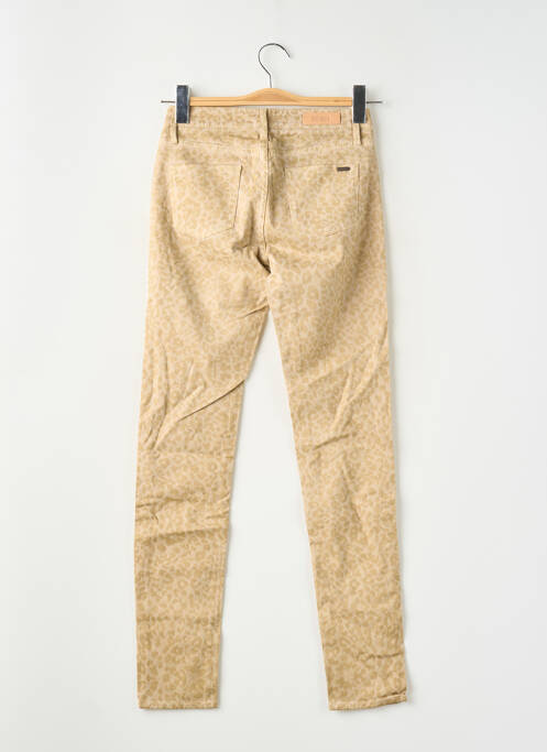 Blugi cu croială slim bej REIKO femeie