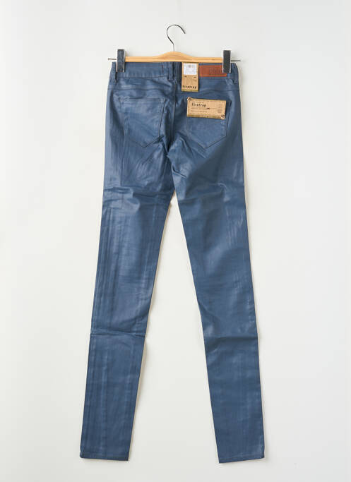 Blugi skinny elasticitate talie joasă albastru FIRETRAP femme