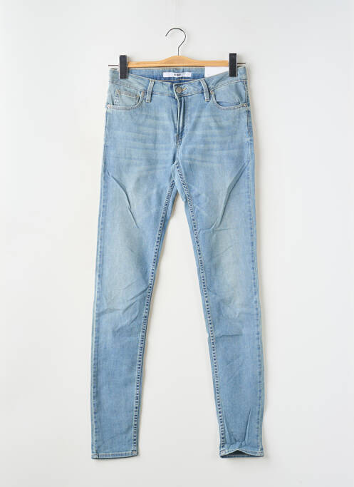 Blugi cu croială slim albastru REIKO femeie