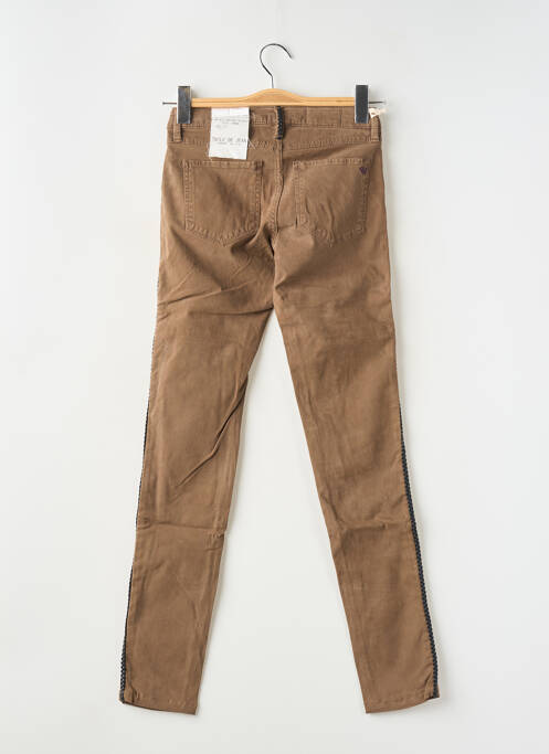 Blugi cu croială slim maro WAS femeie