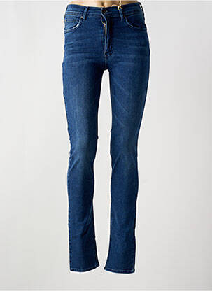 Blugi skinny albastru CIMARRON femeie