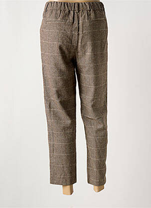 Pantalon 7/8 talie înaltă talie înaltă maro MOLLY BRACKEN femeie