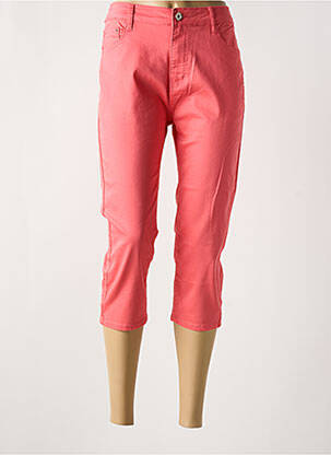 Pantalon trei sferturi roz BS JEANS femeie