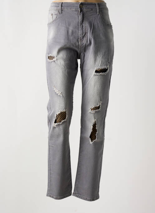 Blugi cu croială slim gri ROSE PLAYER femeie