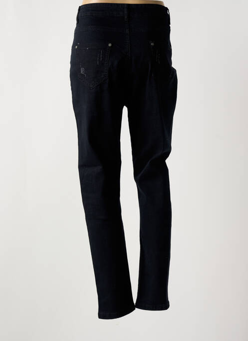 Blugi cu croială slim negru POMME ROUGE femeie